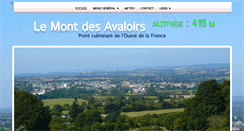 Desktop Screenshot of mont-des-avaloirs.com